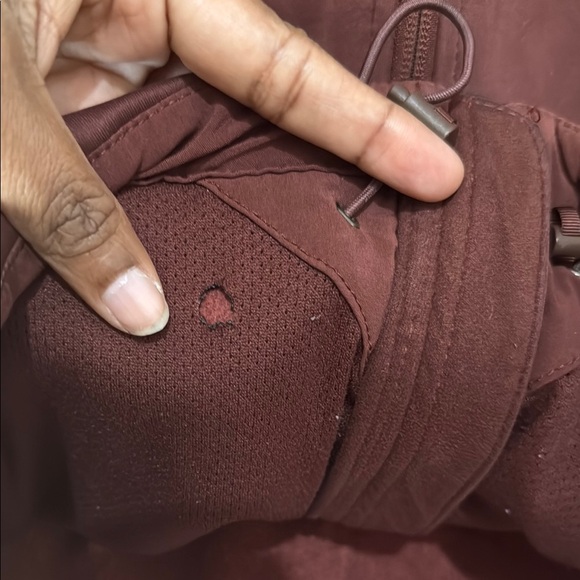 The North Face apex risor wind proof Burgundy Softshell Jacket M - Picture 10 of 16